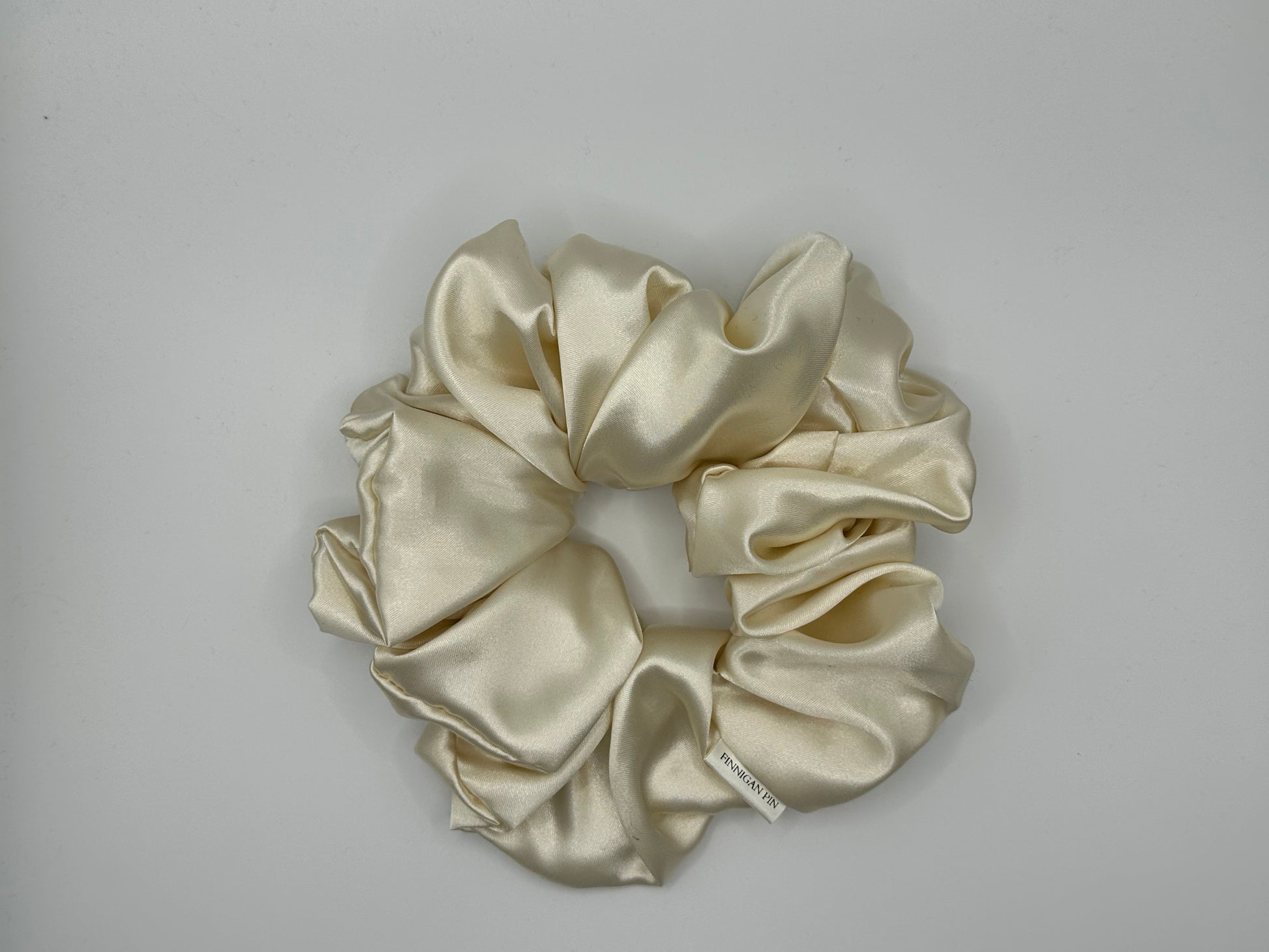 XL Satin Scrunchie Cream image 0
