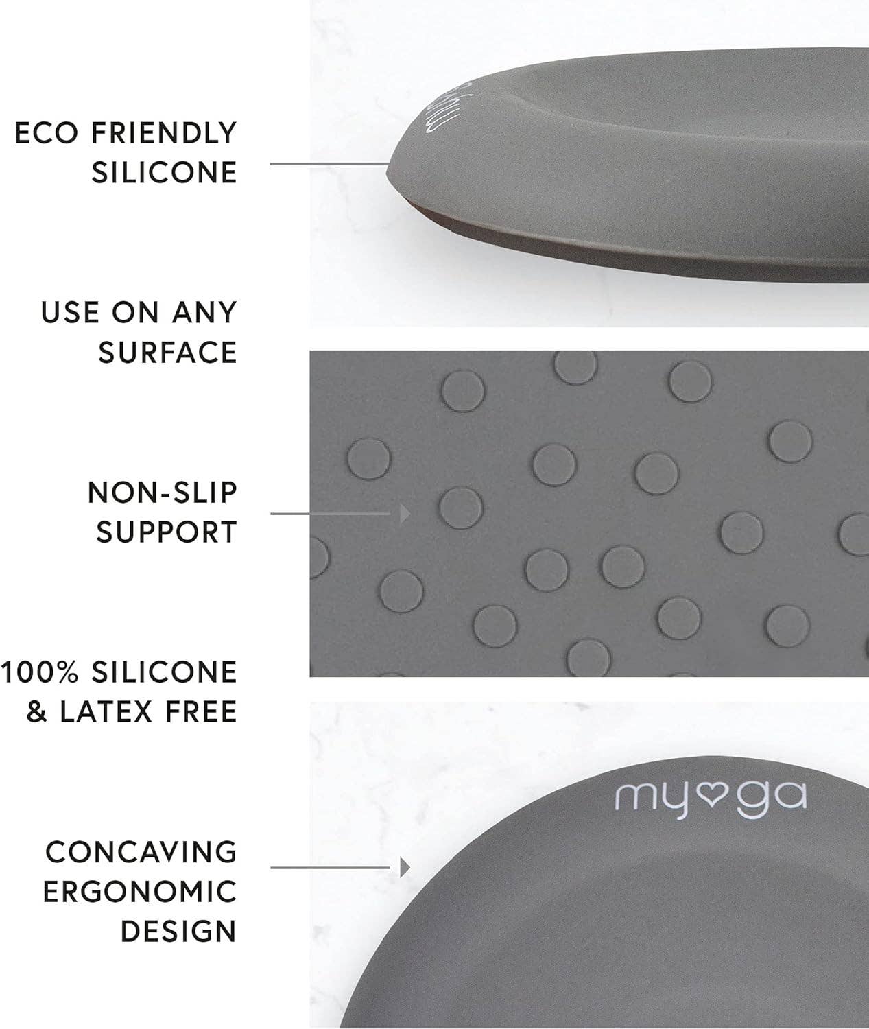 Yoga Jellies - Grey
