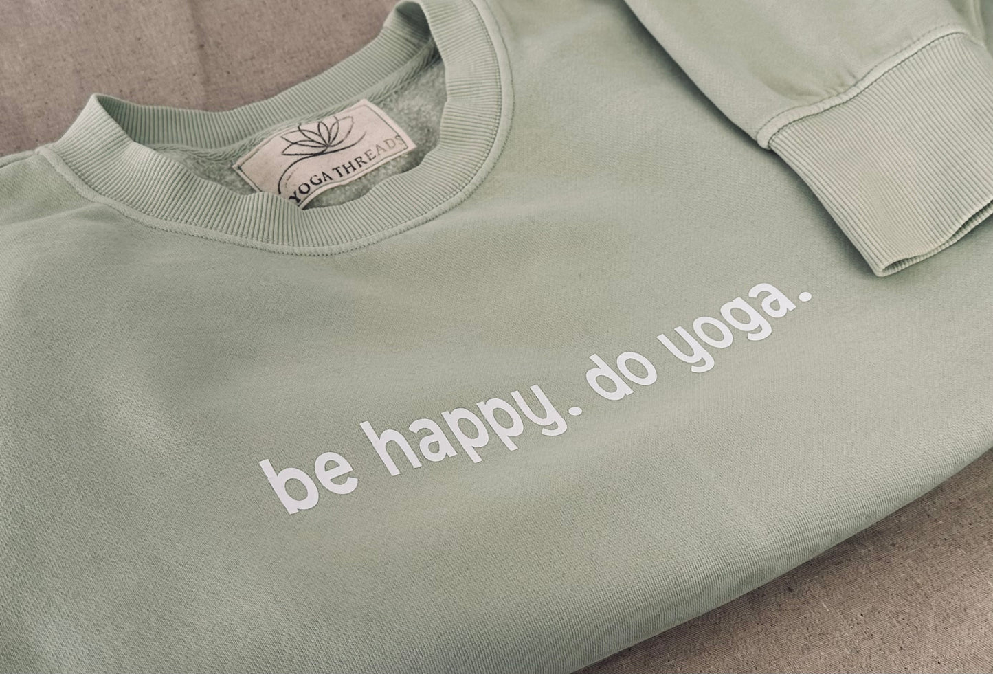 Be Happy. Do Yoga Sweater